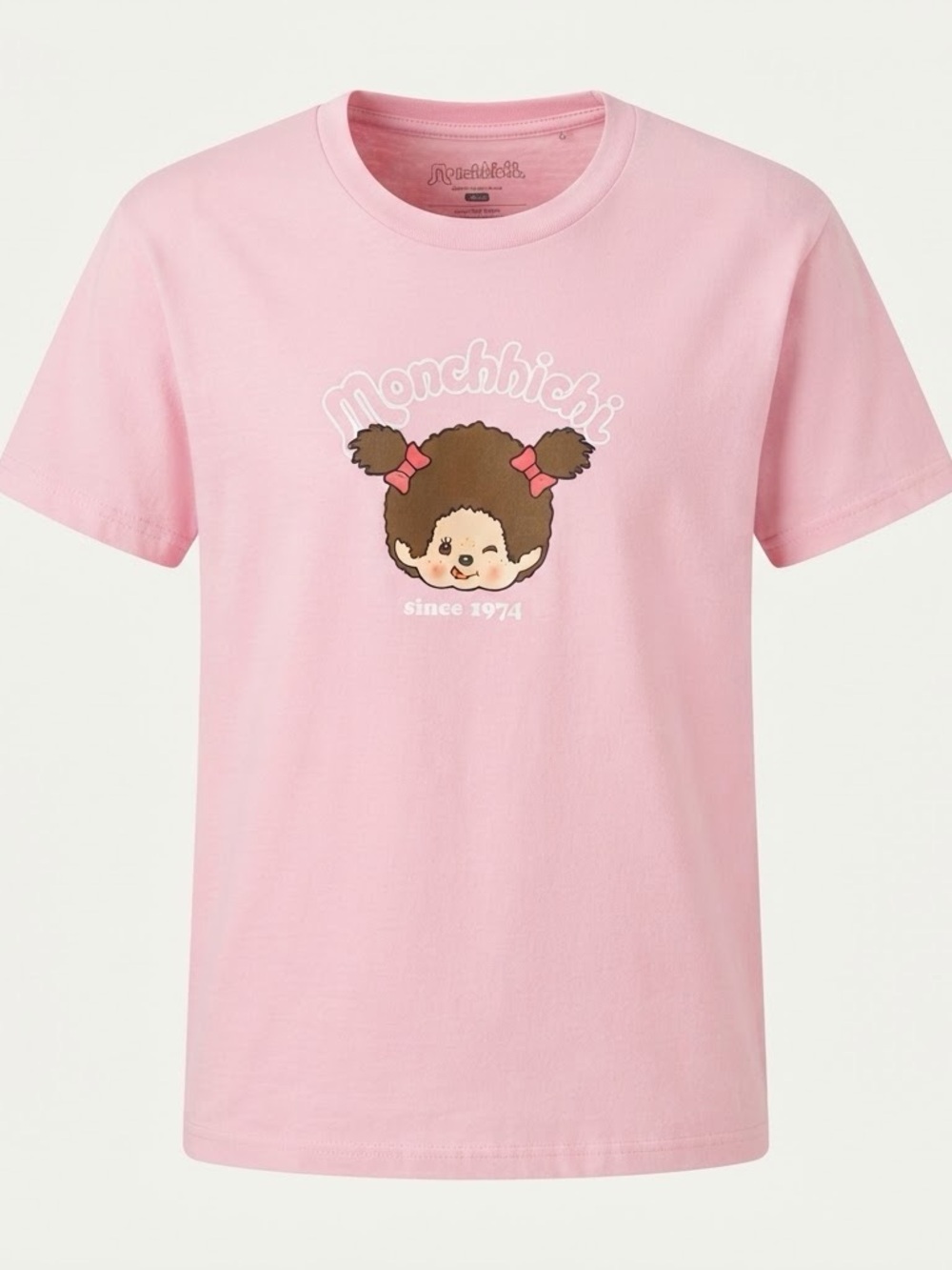 Monchhichi Pink “Since 1974” Graphic T-Shirt Size L/G